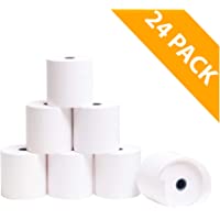OFITURIA ® 24 Rollos Papel Térmico 80x80x12 mm para Sumadora Impresora TPV- Sin Bisphenol A